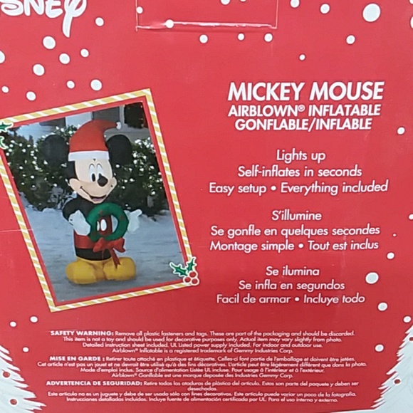 Mickey Mouse Inflatable - Picture 2 of 3